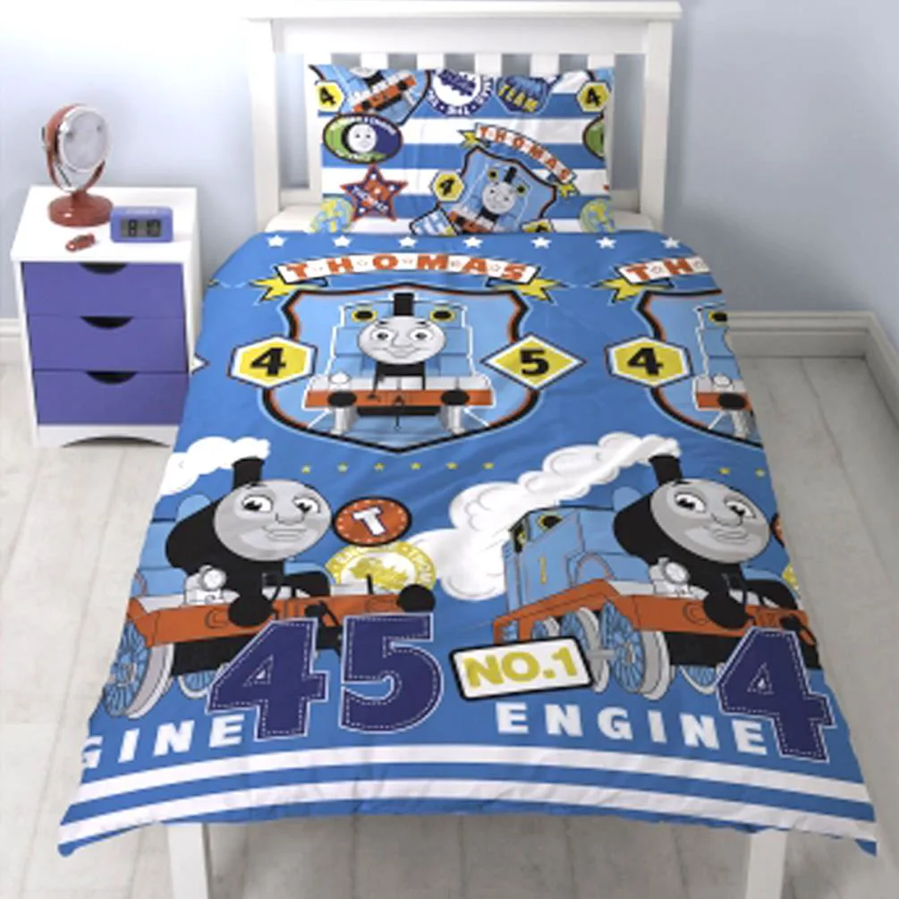 Thomas & Friends Patch Reversible Single Duvet Cover Bedding Set Extra Image 2