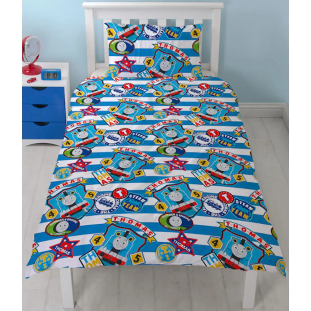 Thomas & Friends Reversible Single Duvet Cover Bedding Set Extra Image 1