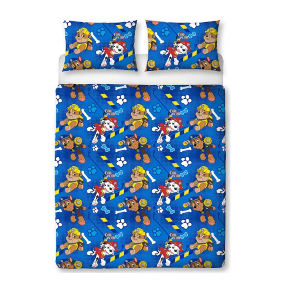 Paw Patrol Rescue Reversible Double Duvet Cover Bedding Set Extra Image 1