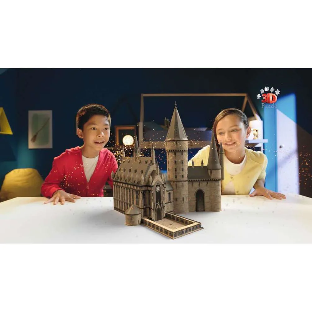 3D Harry Potter Hogwarts 540pc Jigsaw Puzzle Extra Image 3