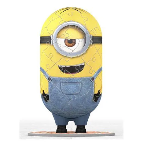 Minion Stuart 3D Jigsaw Puzzle Extra Image 1