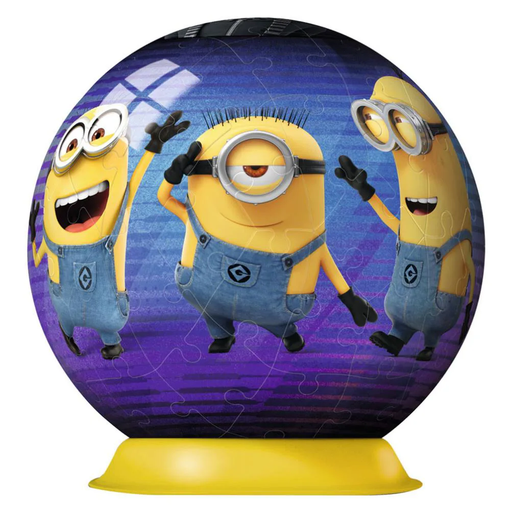 Minions Despicable Me 72pc 3D Puzzle Ball Extra Image 1