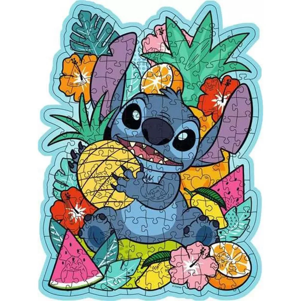 Disney Stitch Wooden 150pc Jigsaw Puzzle Extra Image 1