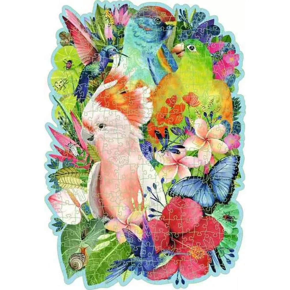 Beautiful Birds Wooden 300pc Jigsaw Puzzle Extra Image 1