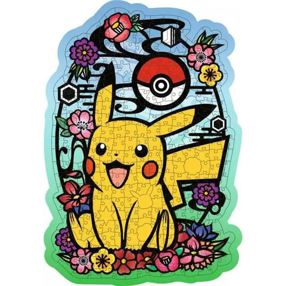 Pokemon Pikachu Wooden 300pc Jigsaw Puzzle Extra Image 1
