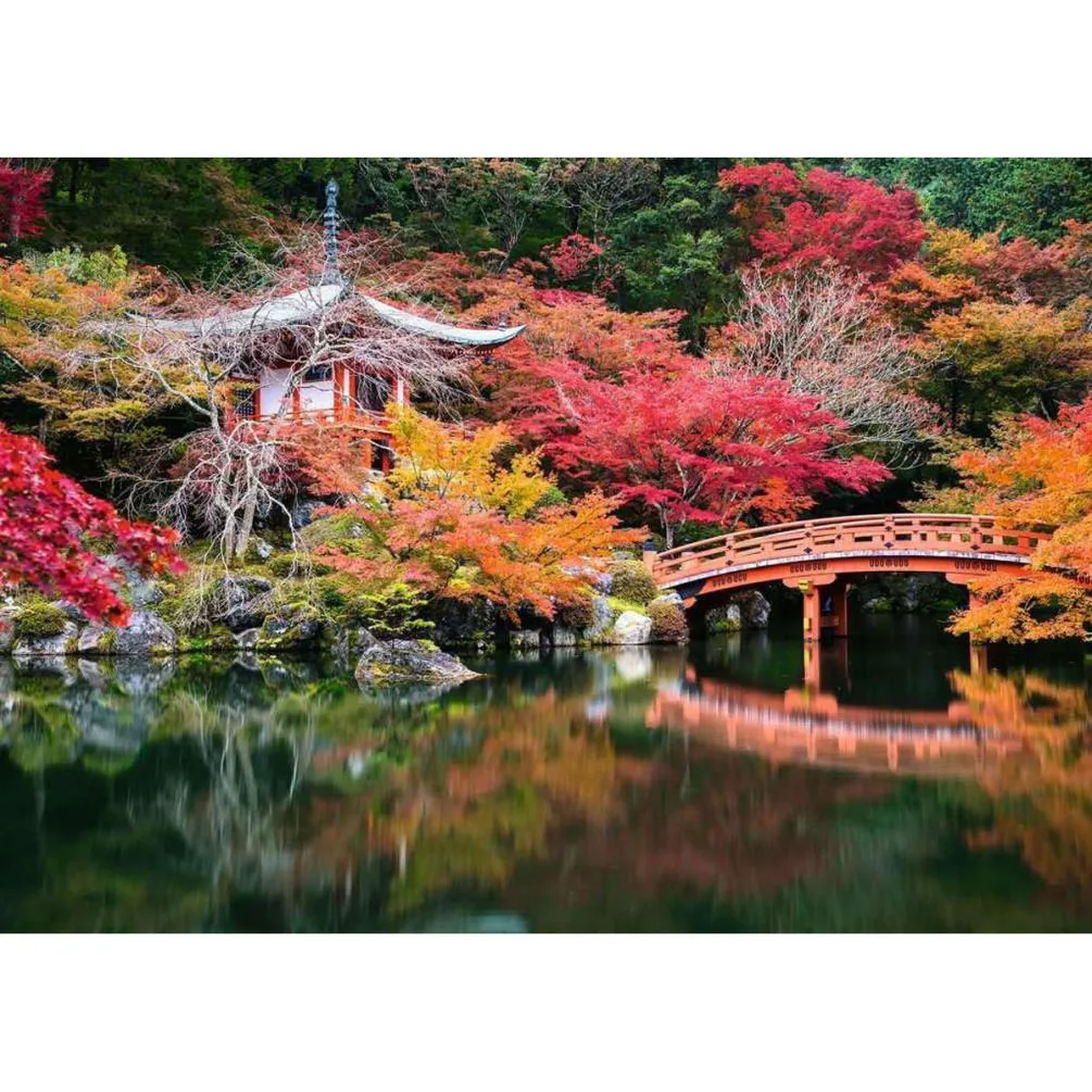 Beautiful Gardens Kyoto Japan 1000pc Jigsaw Puzzle Extra Image 1