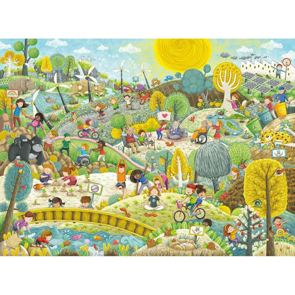 Protect Our Planet! 200pc XXL Jigsaw Puzzle Extra Image 1