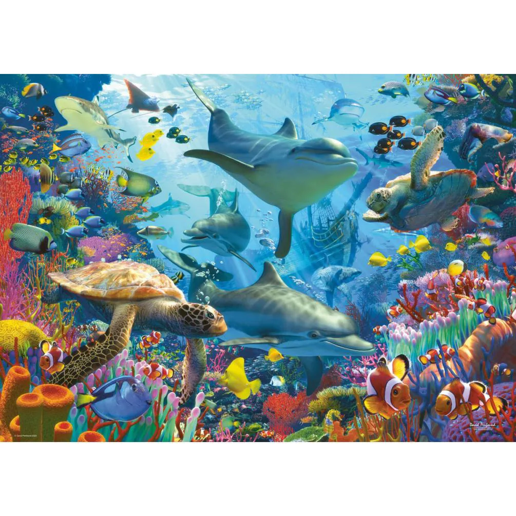 Coral Retreat 1000pc Jigsaw Puzzle Extra Image 1