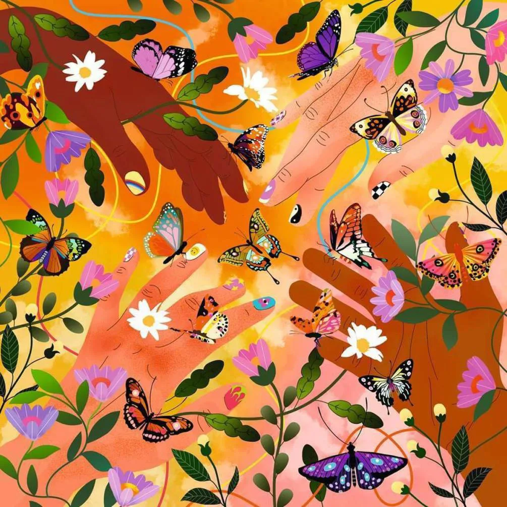 Art & Soul Flower Festival 750pc Jigsaw Puzzle Extra Image 1
