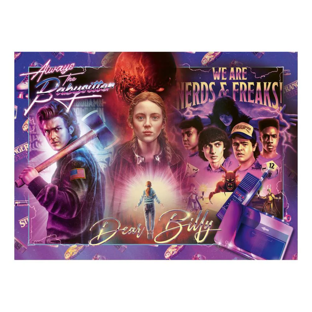 Stranger Things 300pc Jigsaw Puzzle Extra Image 1