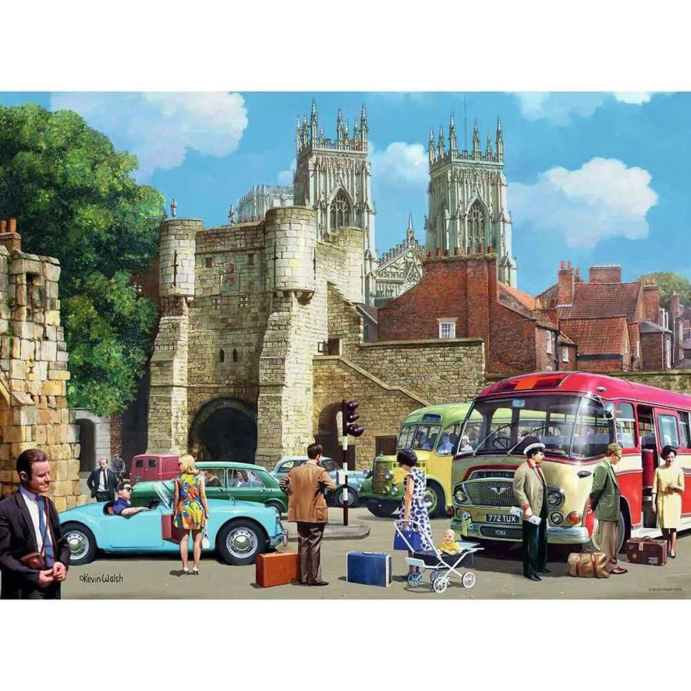 Day Out In York 500pc Jigsaw Puzzle Extra Image 1
