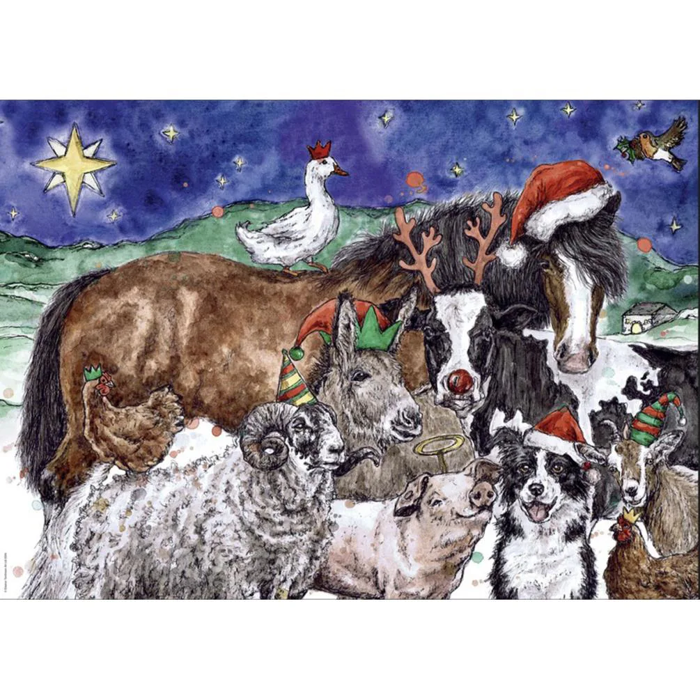 Herd It’s Nearly Christmas 1000pc Jigsaw Puzzle Extra Image 1