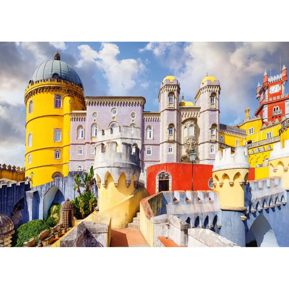 Beautiful Castles Portugal 1000pc Jigsaw Puzzle Extra Image 1