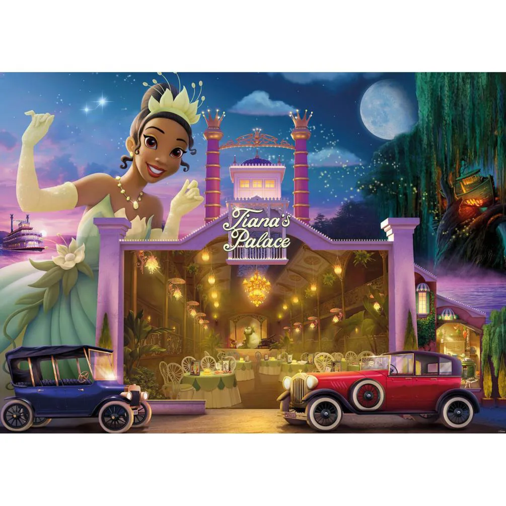 Disney Castle Collection Tiana 1000pc Jigsaw Puzzle Extra Image 1