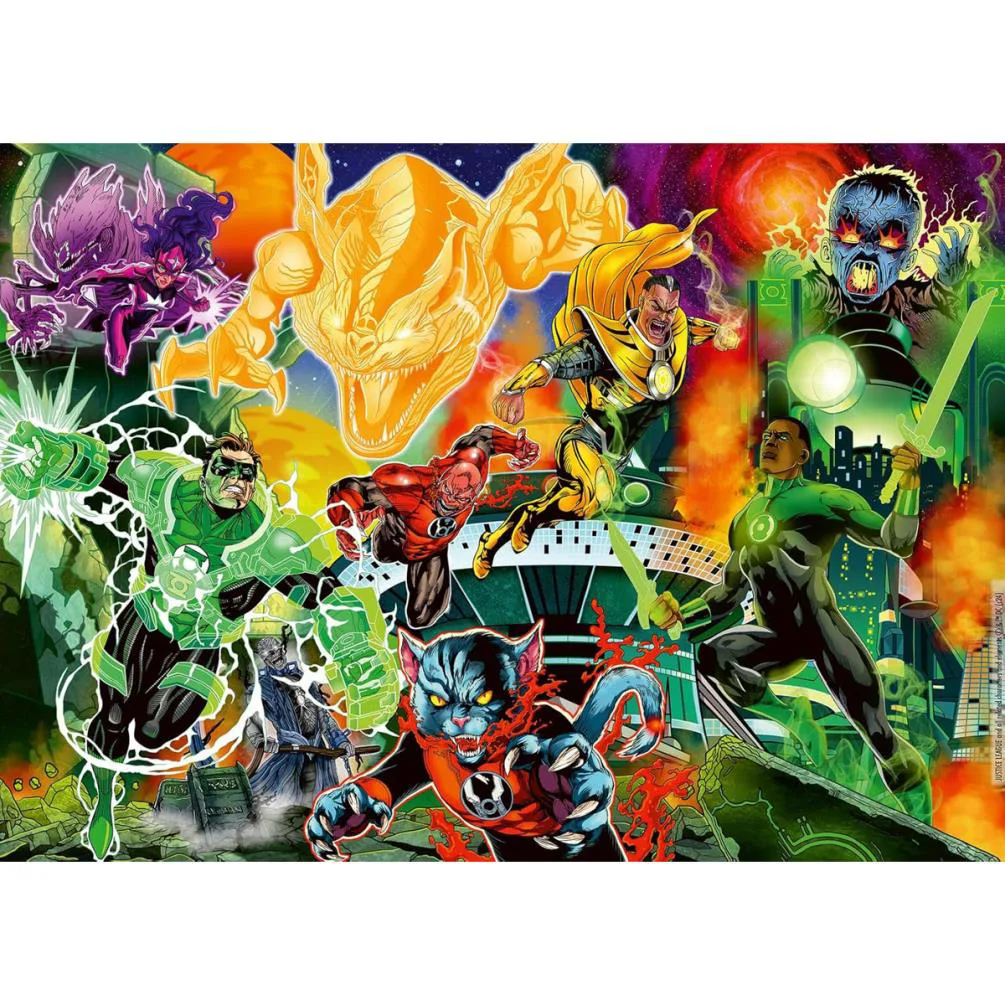 Collector's Edition DC Green Lantern 1000pc Jigsaw Puzzle Extra Image 1