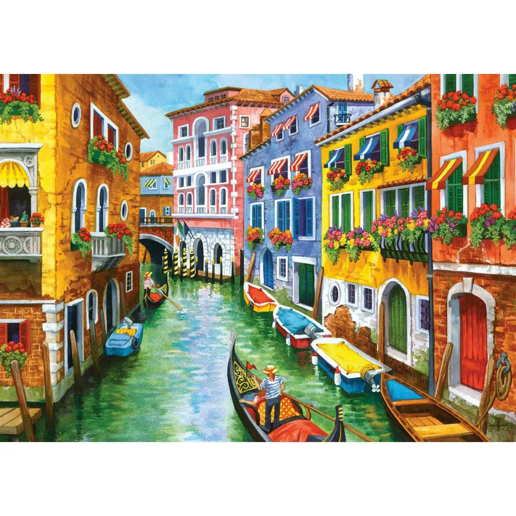 Gondola Ride 300pc XXL Jigsaw Puzzle Extra Image 1
