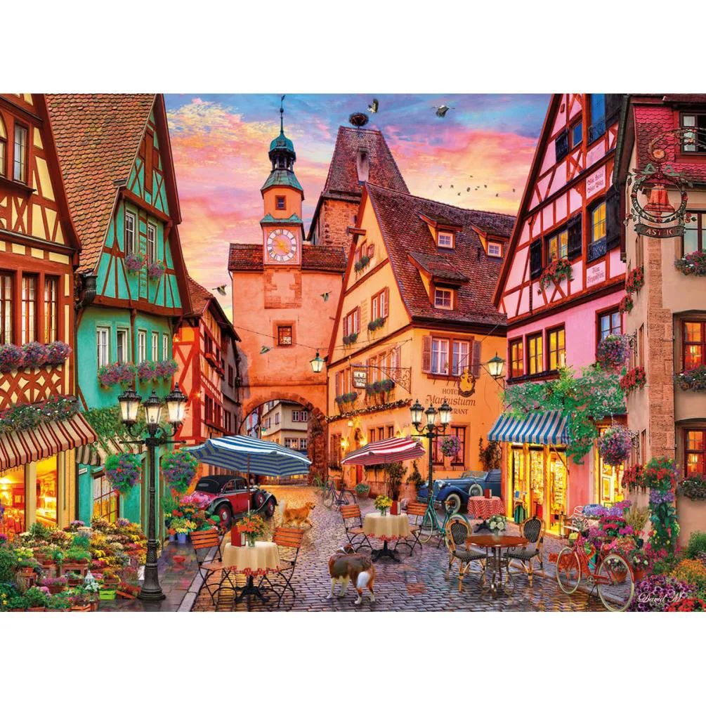 Bavarian Romance 500pc Jigsaw Puzzle Extra Image 1