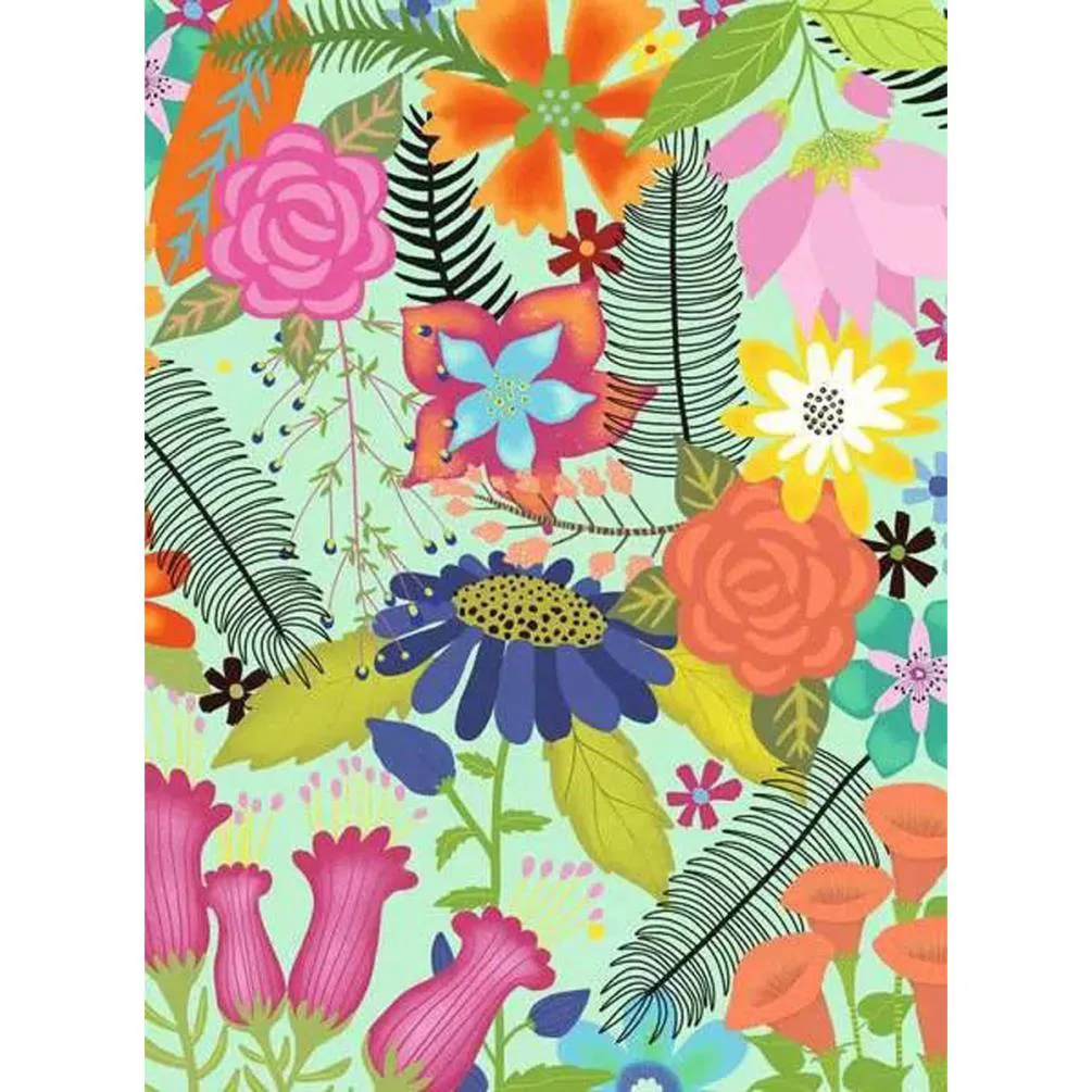 Flower Jungle 500pc Jigsaw Puzzle Extra Image 1
