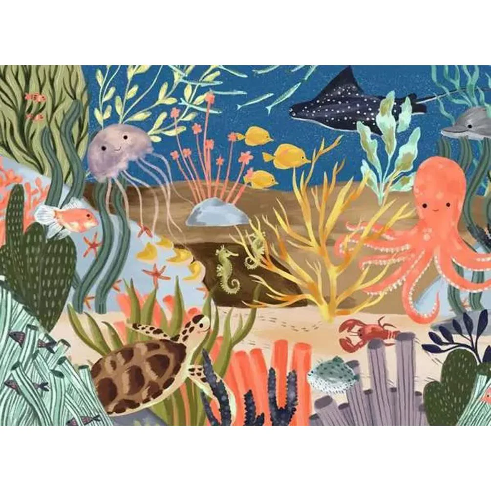 Ocean Whimsy 500pc Jigsaw Puzzle Extra Image 1