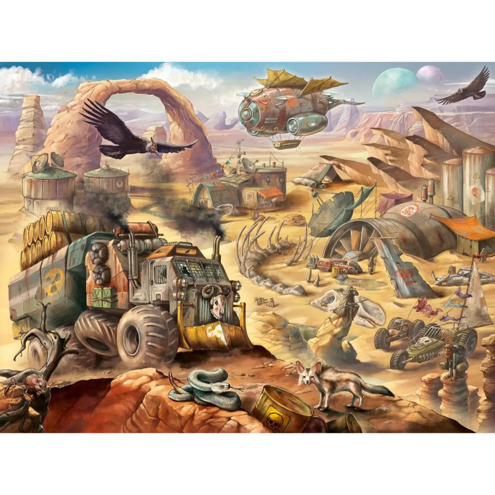 Mad Max 1500pc Jigsaw Puzzle Extra Image 1