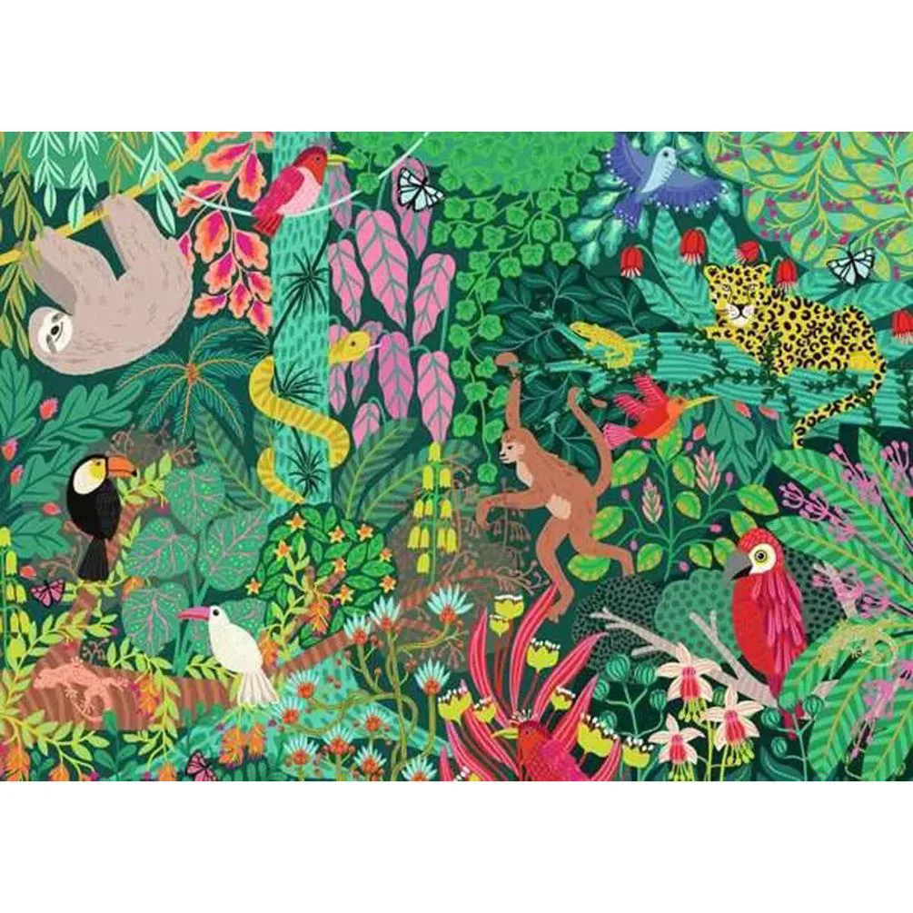 Magical Rain Forest 1000pc Jigsaw Puzzle Extra Image 1