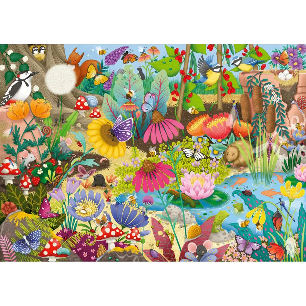 Little Garden World 1000pc Jigsaw Puzzle Extra Image 1