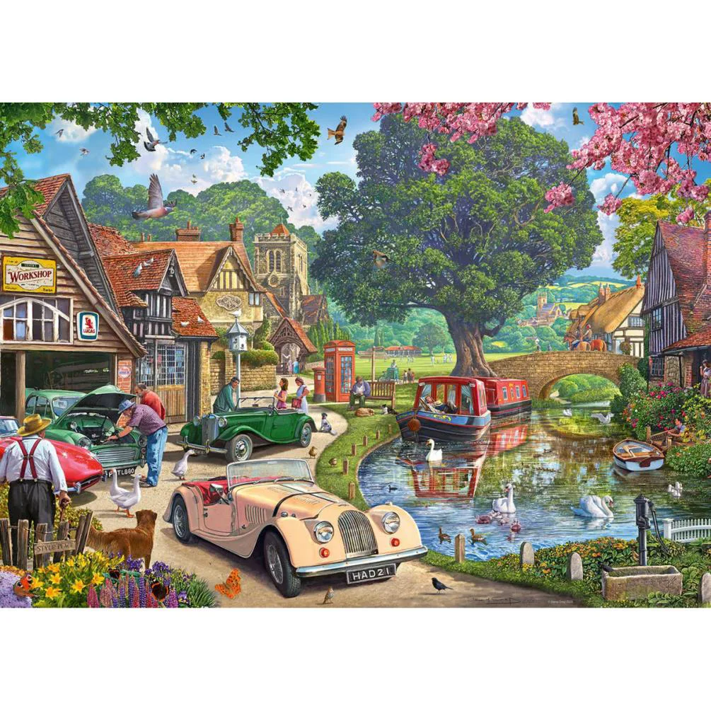 Days Gone By 1000pc Jigsaw Puzzle Extra Image 1