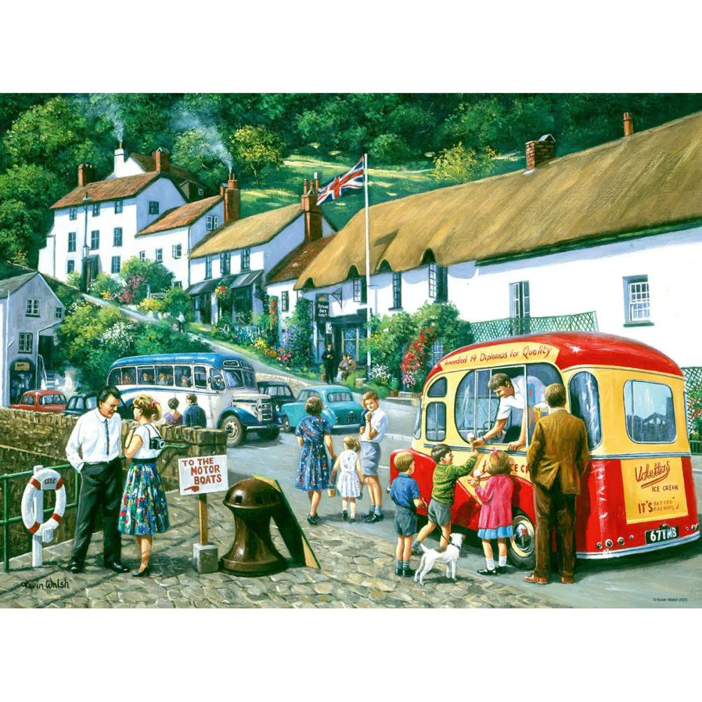 Happy Days No 8 Holidays 4 x 500pc Jigsaw Puzzles Extra Image 1