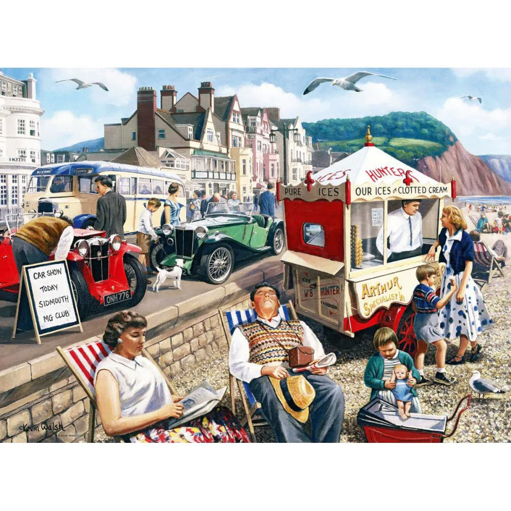 Happy Days No 8 Holidays 4 x 500pc Jigsaw Puzzles Extra Image 2