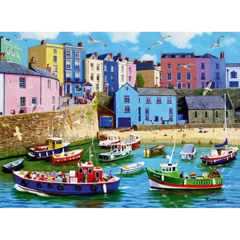 Happy Days No 8 Holidays 4 x 500pc Jigsaw Puzzles Extra Image 3