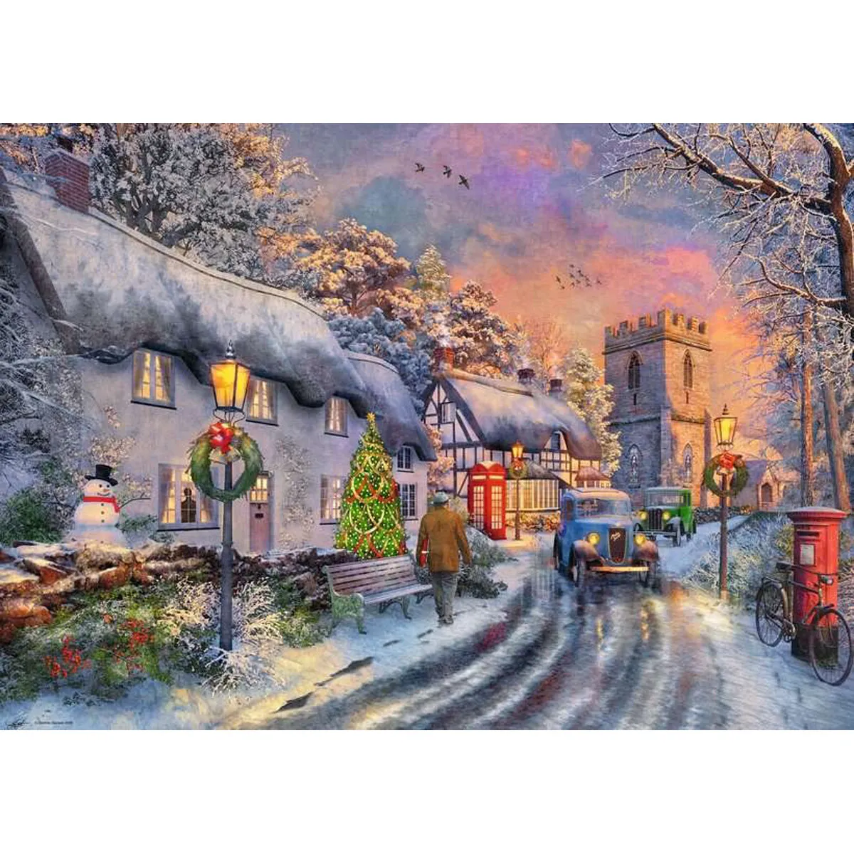 Coming Home for Christmas 500pc Large Format Jigsaw Puzzle Extra Image 1