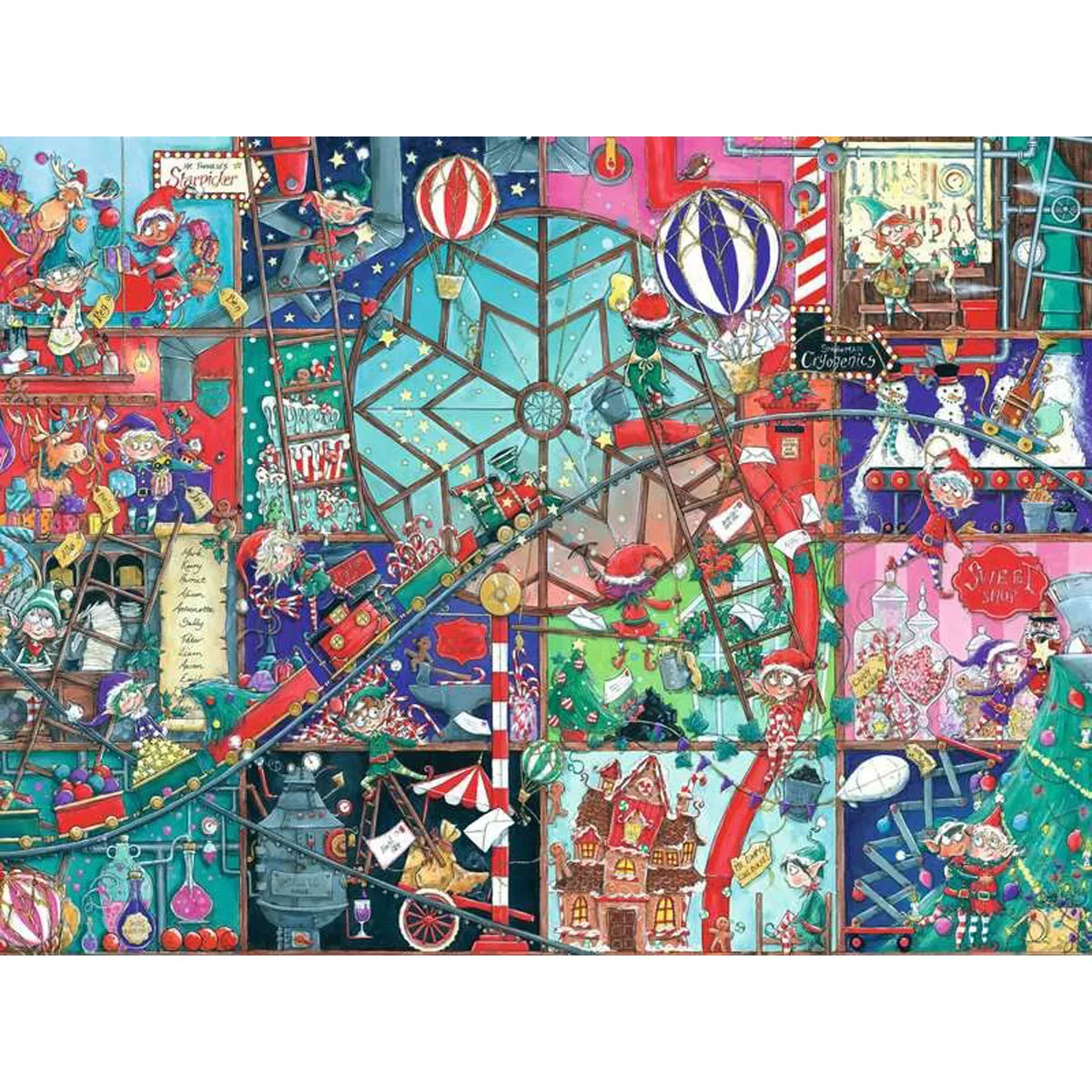 The Elf Factory 1500pc Jigsaw Puzzle Extra Image 1