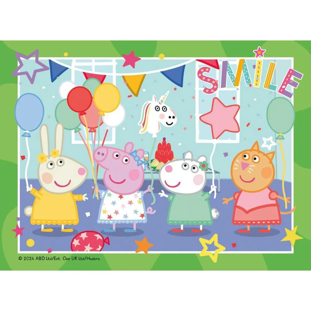Peppa Pig 4 in a Box Jigsaw Puzzles Extra Image 1