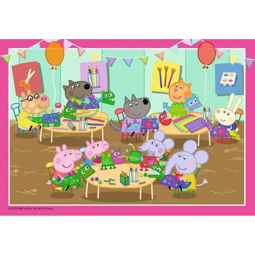 Peppa Pig 2 x 12pc Jigsaw Puzzles Extra Image 1