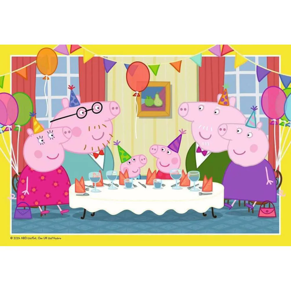 Peppa Pig 2 x 12pc Jigsaw Puzzles Extra Image 2