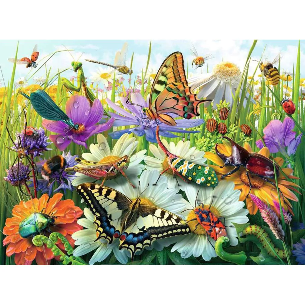 Wonderful World of ​Insects 100pc XXL Jigsaw Puzzle Extra Image 1