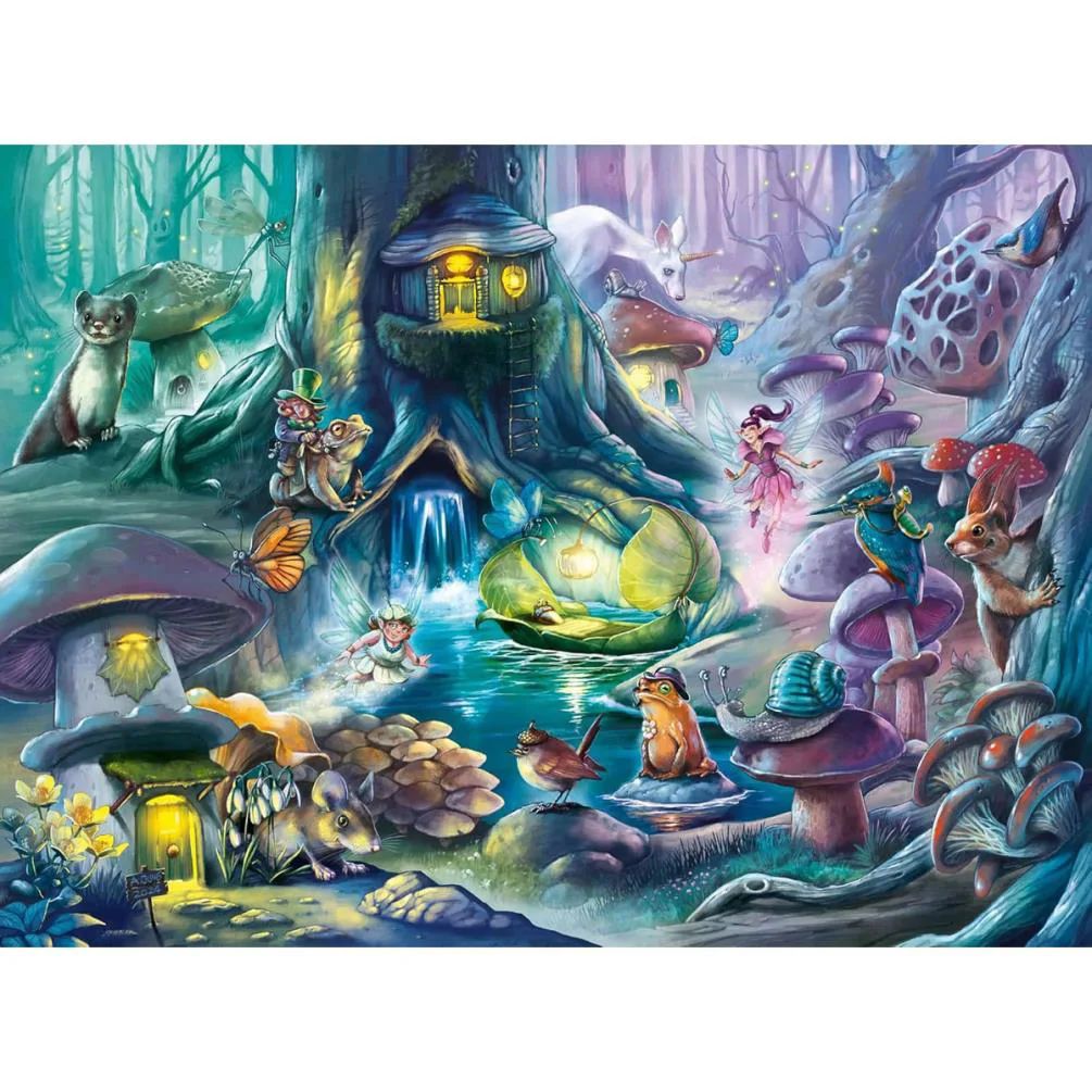 Enchanting Forest 150pc XXL Jigsaw Puzzle Extra Image 1