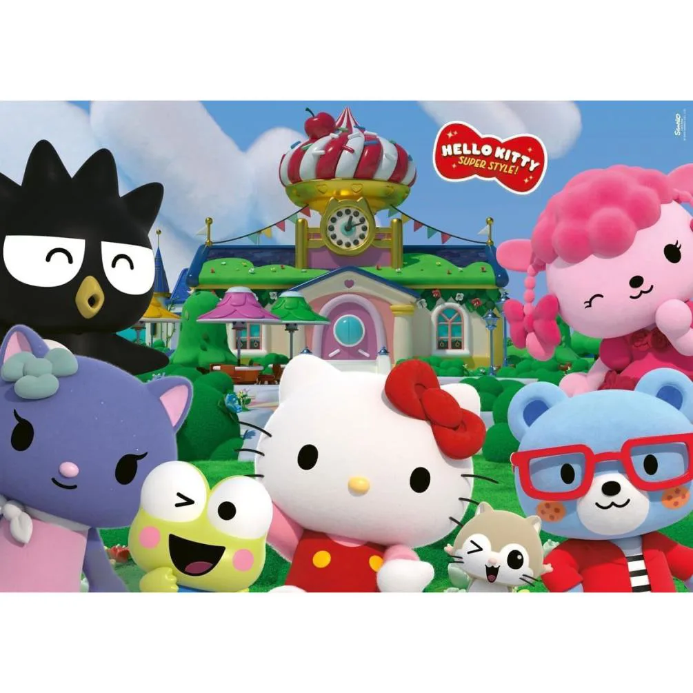 Hello Kitty 24pc Giant Floor Puzzle Extra Image 1