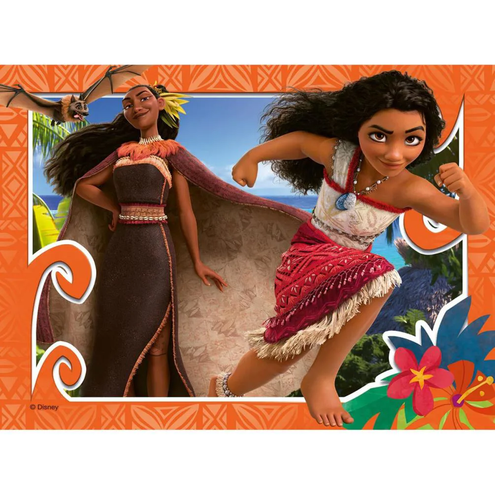 Disney Moana 2 4 in a Box Jigsaw Puzzles Extra Image 3