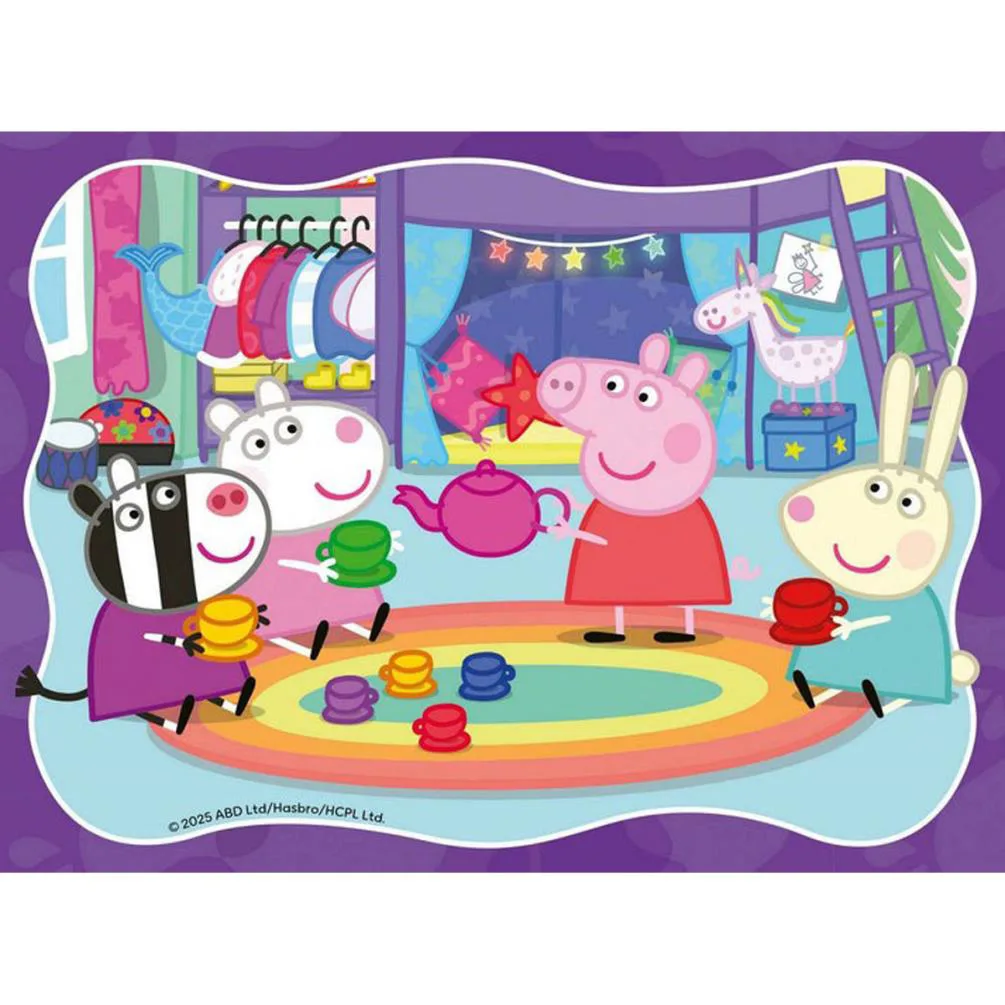 Peppa Pig 4 in a Box Jigsaw Puzzles Extra Image 2