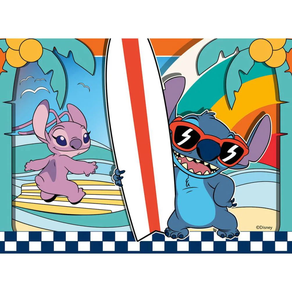 Disney Stitch 4 in a Box Jigsaw Puzzle Extra Image 1