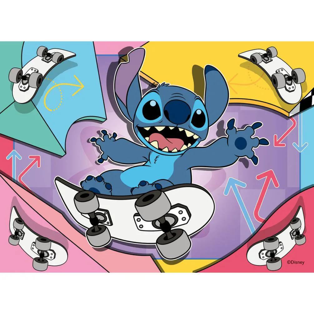 Disney Stitch 4 in a Box Jigsaw Puzzle Extra Image 2
