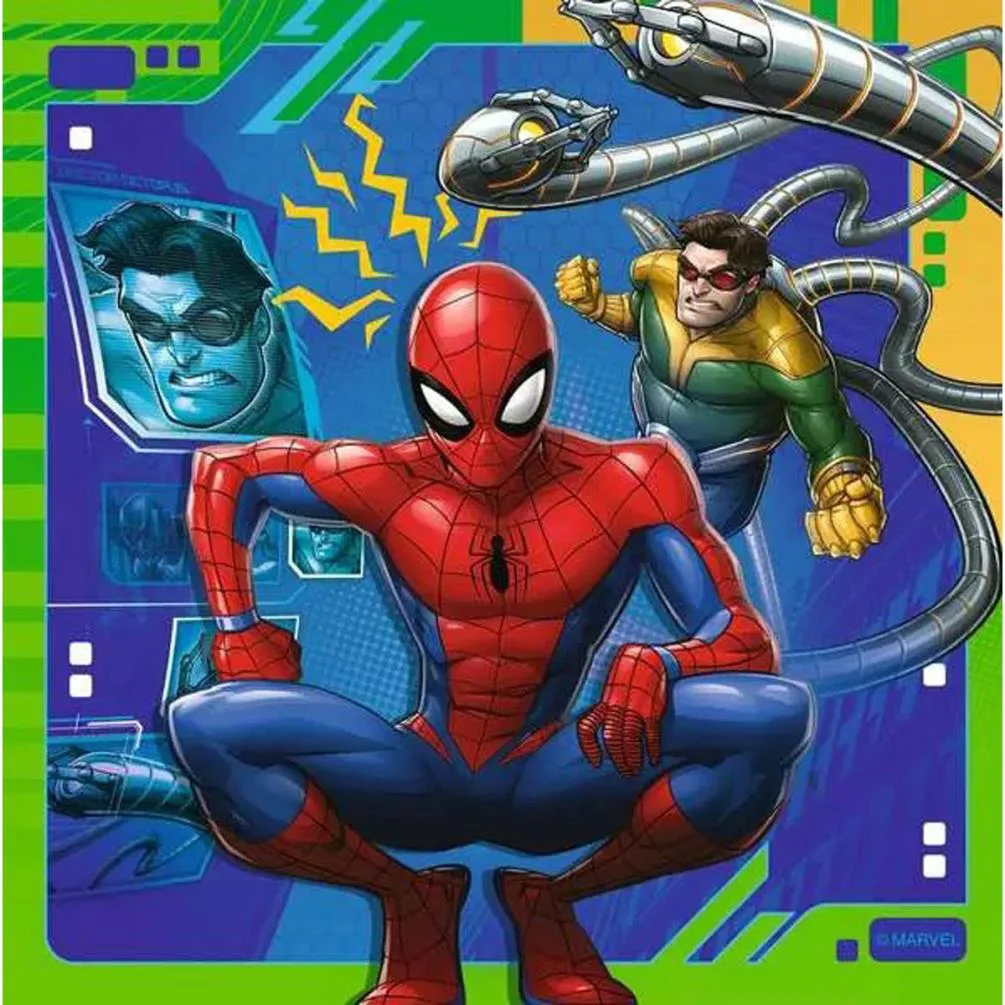 Spiderman 3 x 49pc Jigsaw Puzzles Extra Image 3