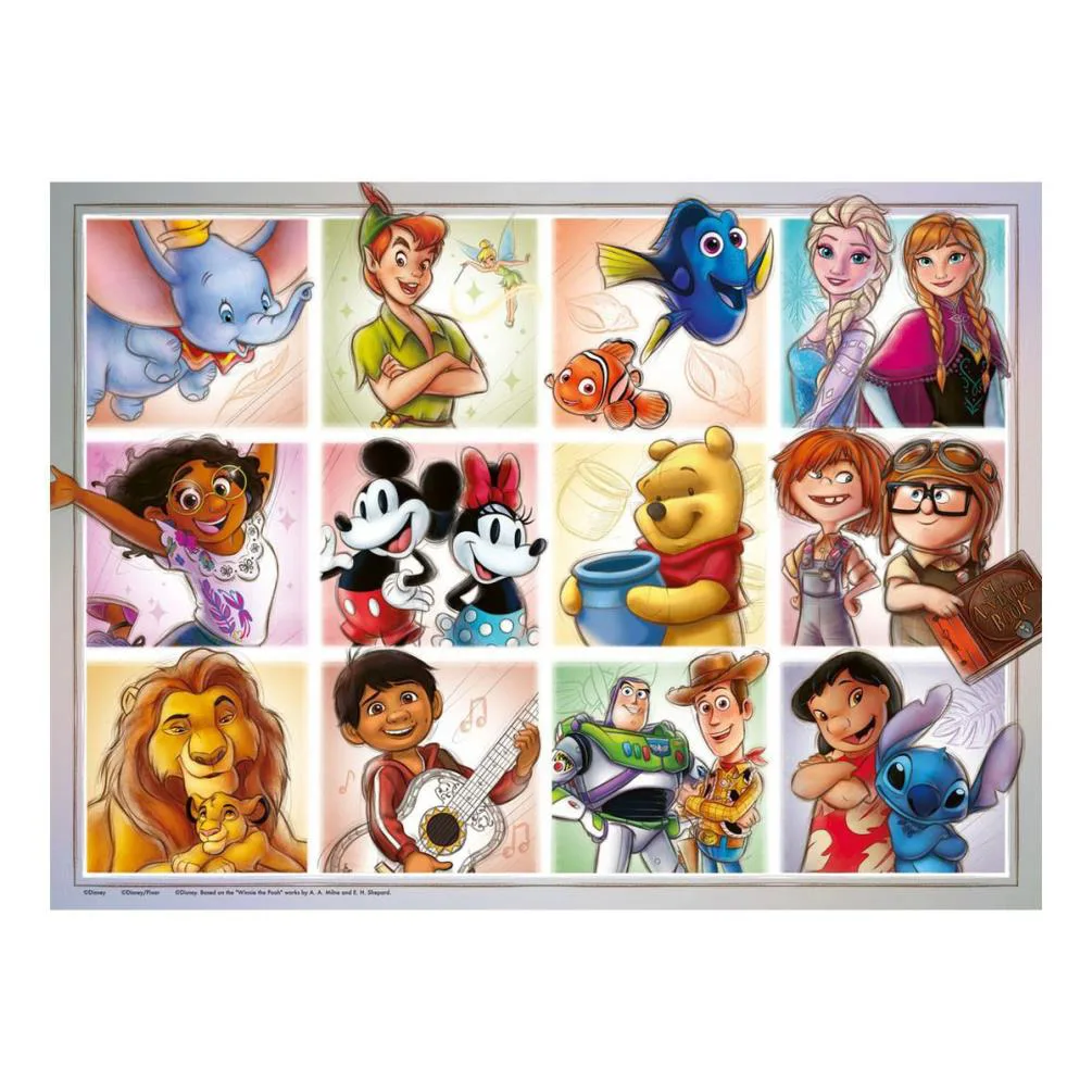 Disney Multicharacter 100pc XXL Jigsaw Puzzle Extra Image 1