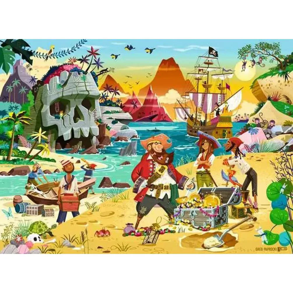 Treasure! 100pc XXL Jigsaw Puzzle Extra Image 1