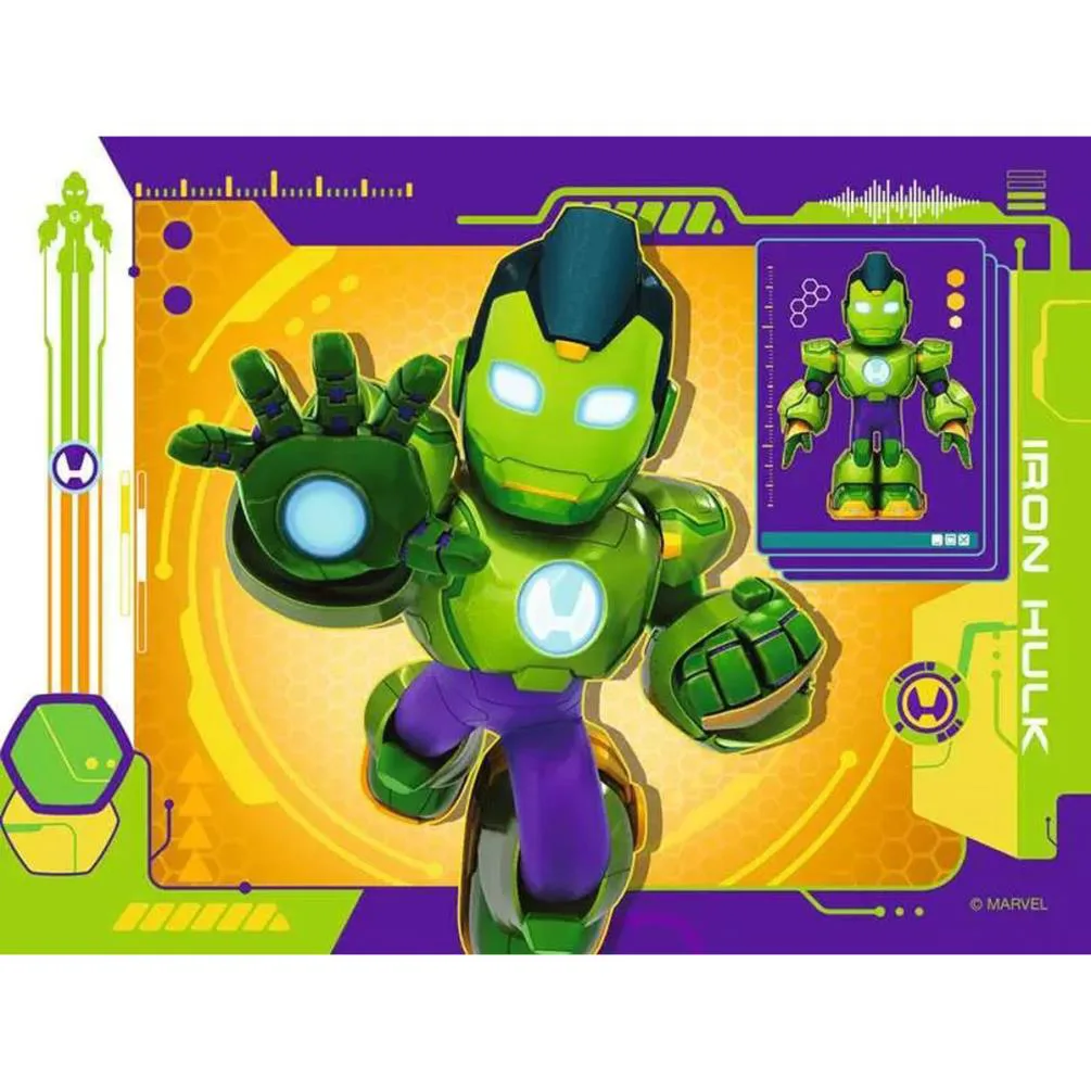 Iron Man & His Awesome Friends 4 in a Box Jigsaw Puzzles Extra Image 2