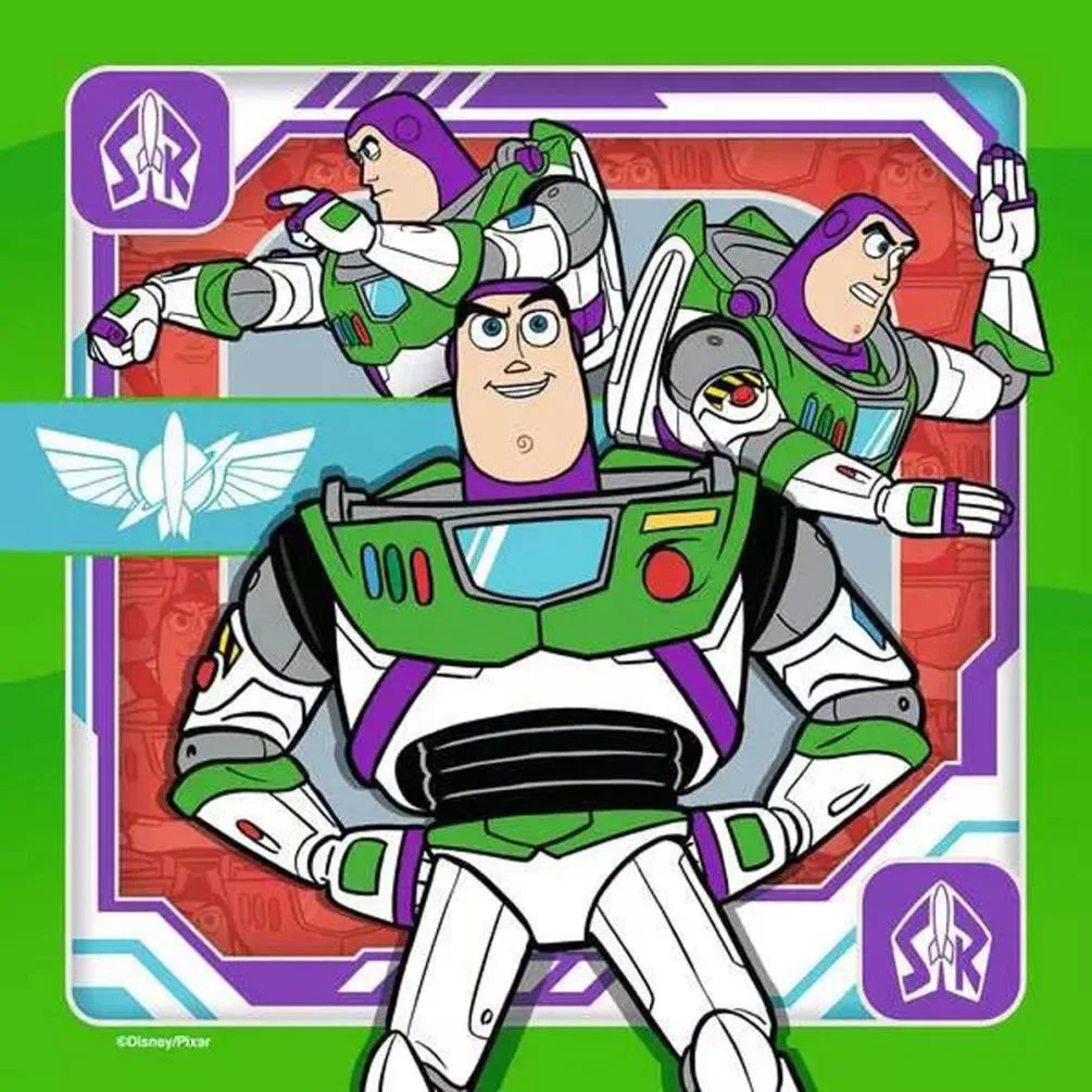 Toy Story 5 3 x 49pc Jigsaw Puzzle Extra Image 1