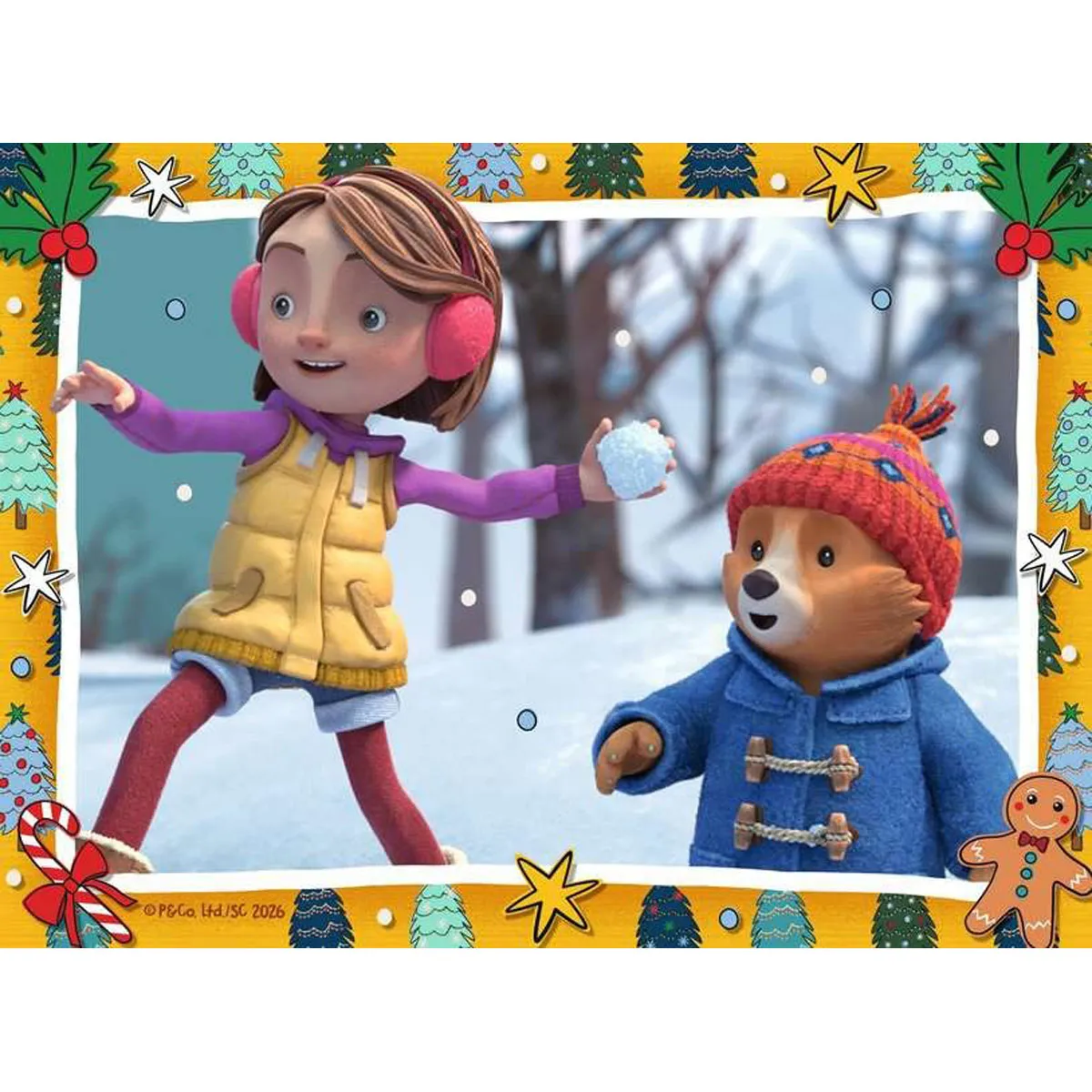 The Adventures of Paddington Bear 4 in a Box Jigsaw Puzzles Extra Image 1