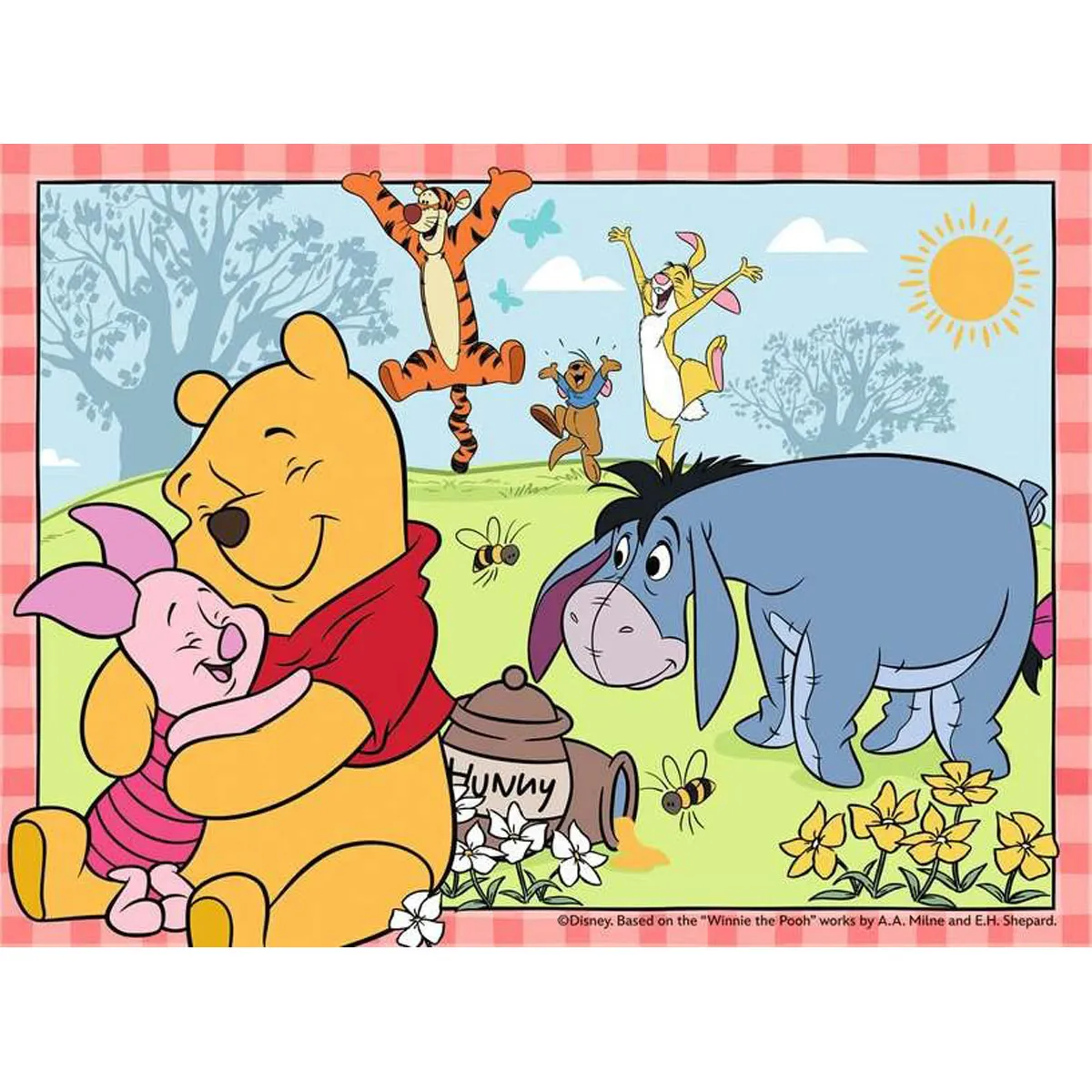 Winnie the Pooh 4 in a Box Jigsaw Puzzles Extra Image 3