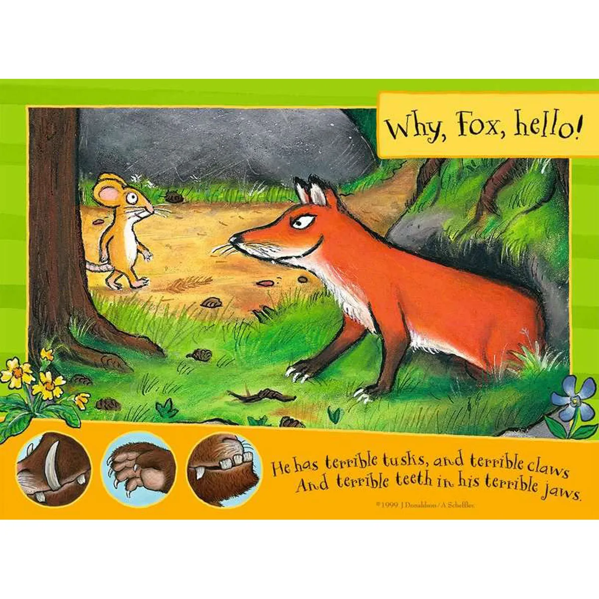 The Gruffalo Collector's Edition 4 in a Box Jigsaw Puzzles Extra Image 1